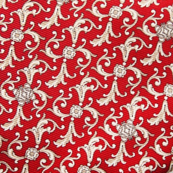 LOEWE Silk Necktie Barroco Espanol NWT - Picture 3 of 7